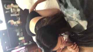 sexy asain loves sucking dick - porn video